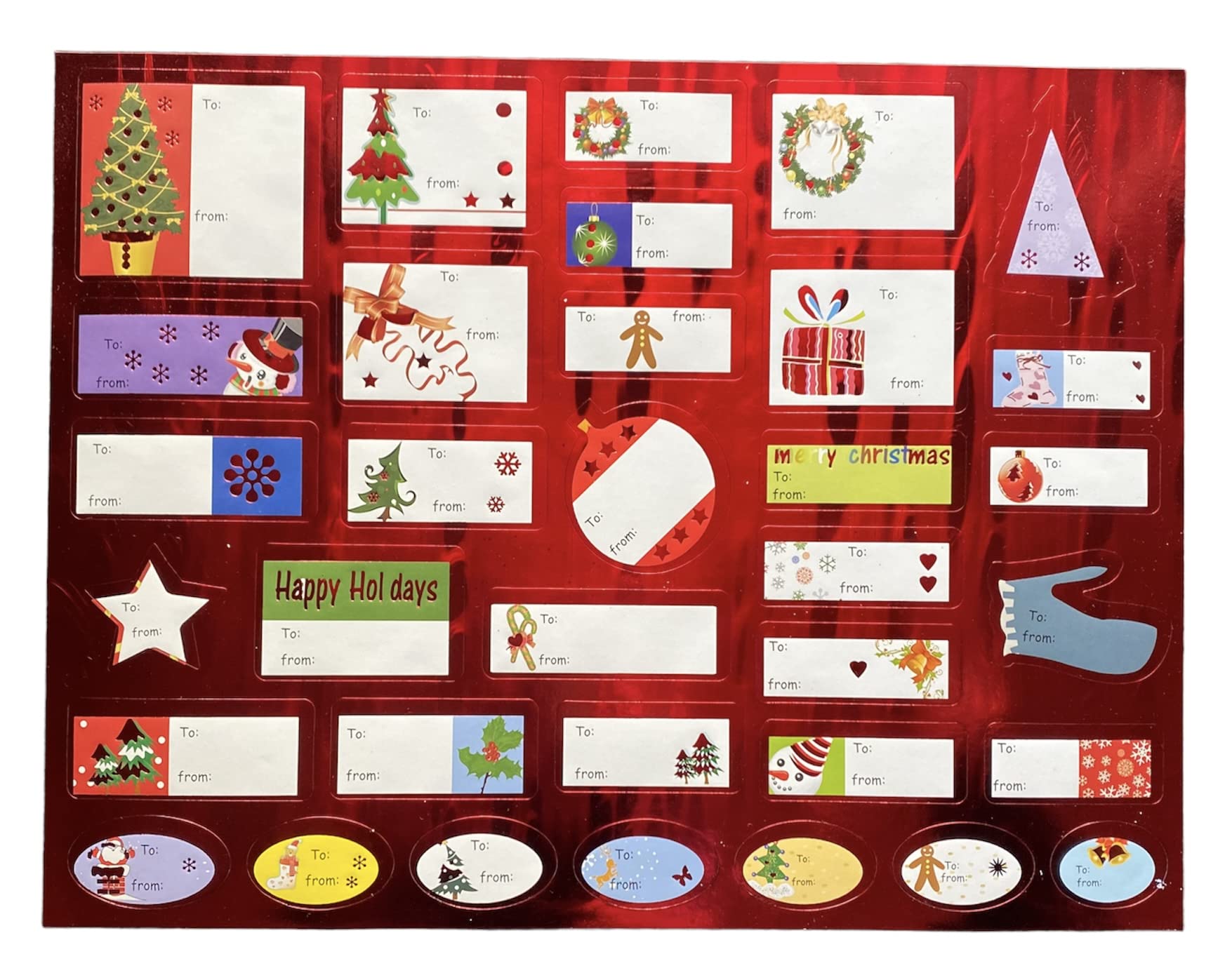 Kerst | Stickers | Cadeaustickers | Memories Are Timeless