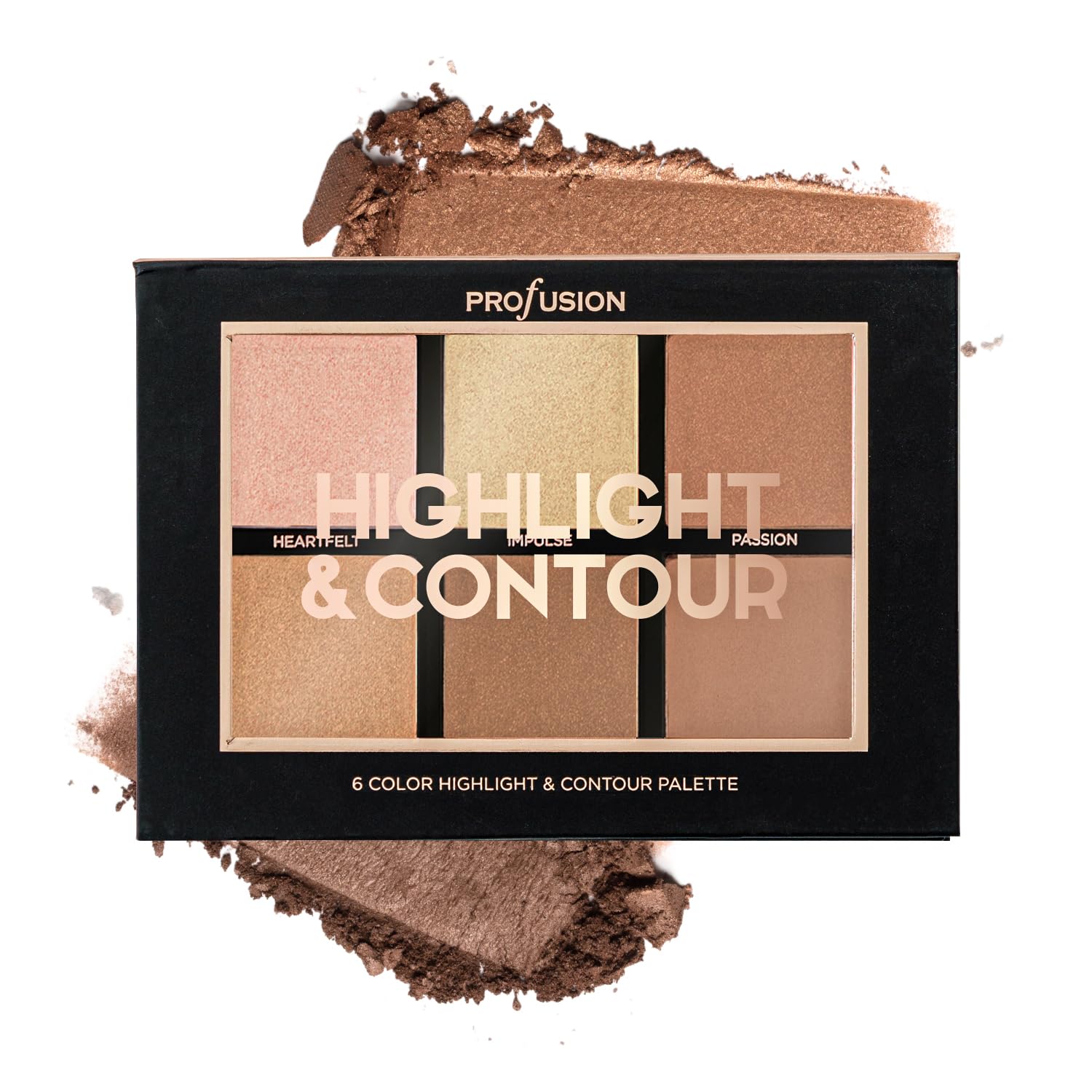 Profusion 6 Colour Highlight and Contour Palette