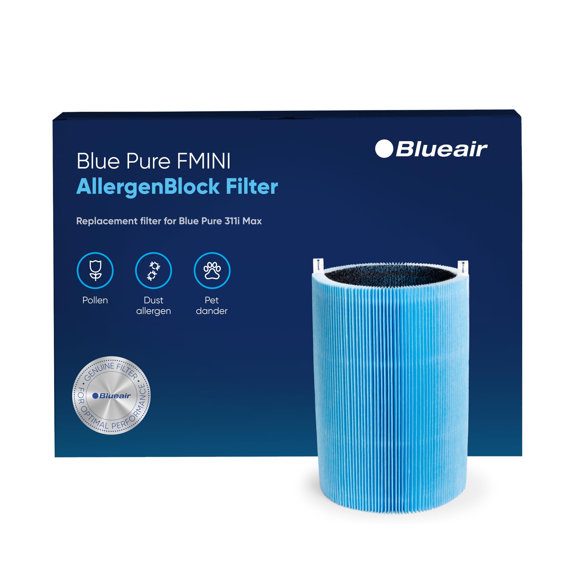 Blueair AllergenBlock Replacement Filter for Mini Max