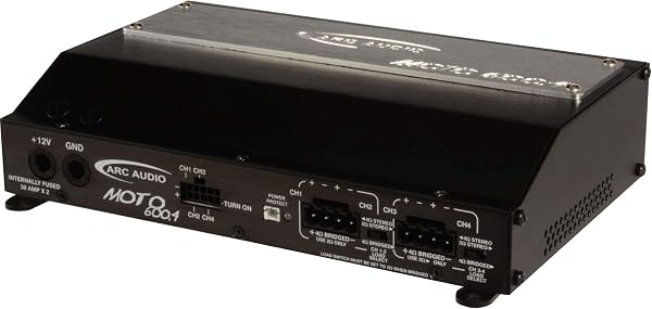 Arc Audio Amplificador multicanal Moto 600.4 (cuatro canales) 🥇✔️ ® A Pedido 🏆™