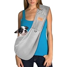 Dog Carry Bag, Dog Bag for Small Dogs and Other Pets, 5 kg, Adjustable Dog Sling Perfect for Walks, Outdoor Activities and Weekend Trips