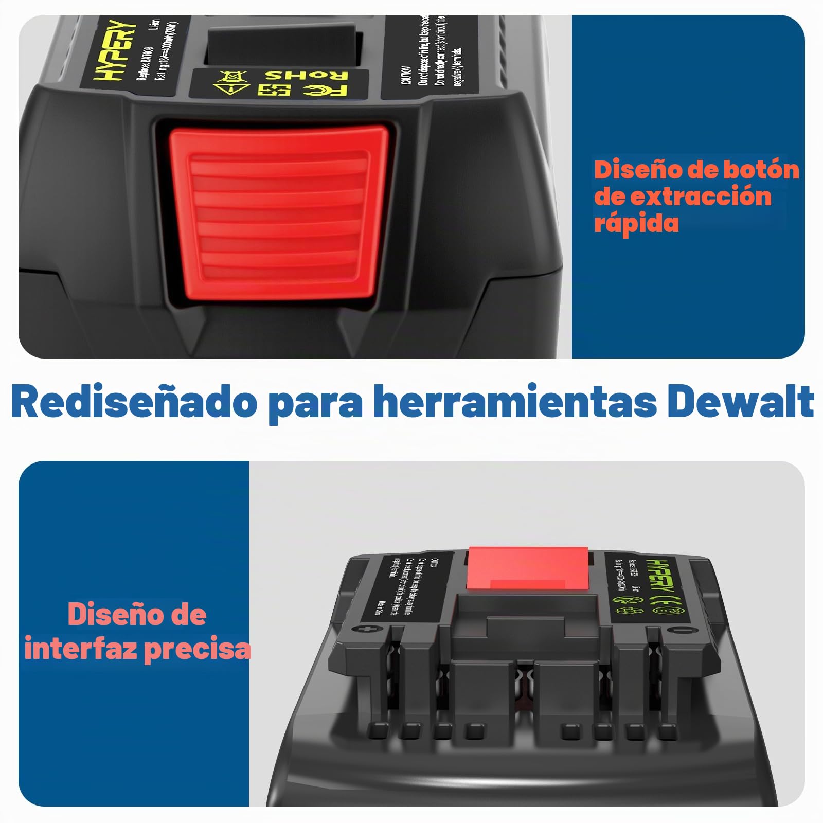 Batería de repuesto de ion de litio de 4000 mAh para batería Bosch 18 V – Compatible con Bosch BAT609 BAT619G BAT619 BAT609G BAT618 BAT618G BAT610G – con mayor seguridad para herramientas eléctricas