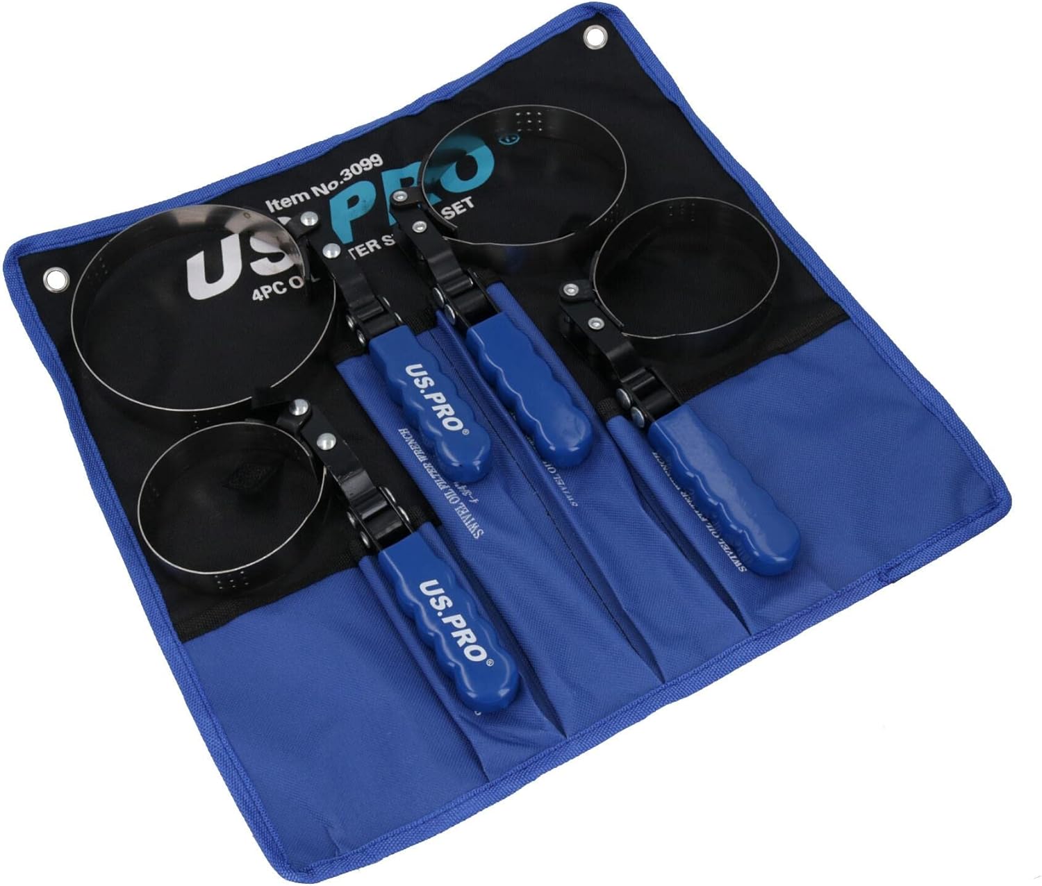 Swivel Oil Filter Wrench Remover Removal Installer Set 2-3/4" - 5-1/4" 4pc Kit