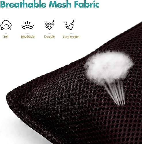 Miniatura 30 de GOFLAME Silla de suelo ajustable, sofá plegable acolchado de 6 posiciones, soporte de respaldo acolchado, sofá perezoso para leer juegos de