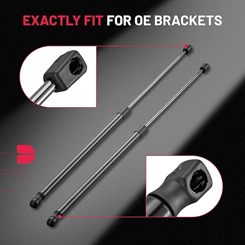 Miniatura 46 de BDFHYK C16-17796 20 inch 110Lbs/490N Gas Struts Shocks Lift Support for are Leer Camper Shell Topper Rear Window, Truck Bed Cover, Cabinet lid Door