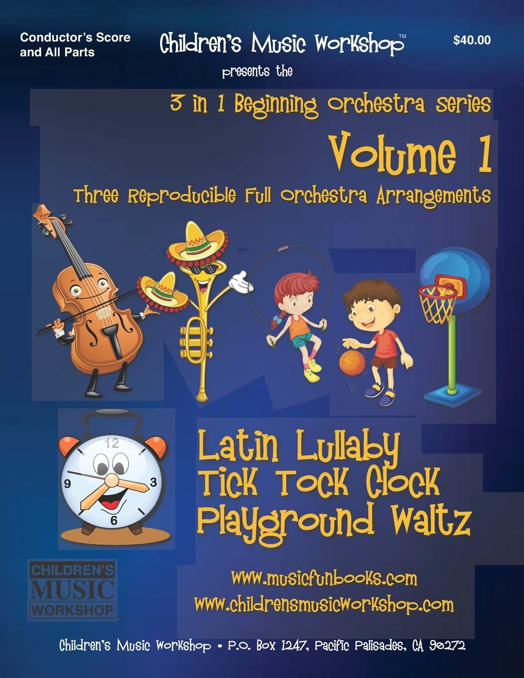Orchestre complet arrangements 3 en 1 volume 1 pour vos concerts scolaires de fin d'année