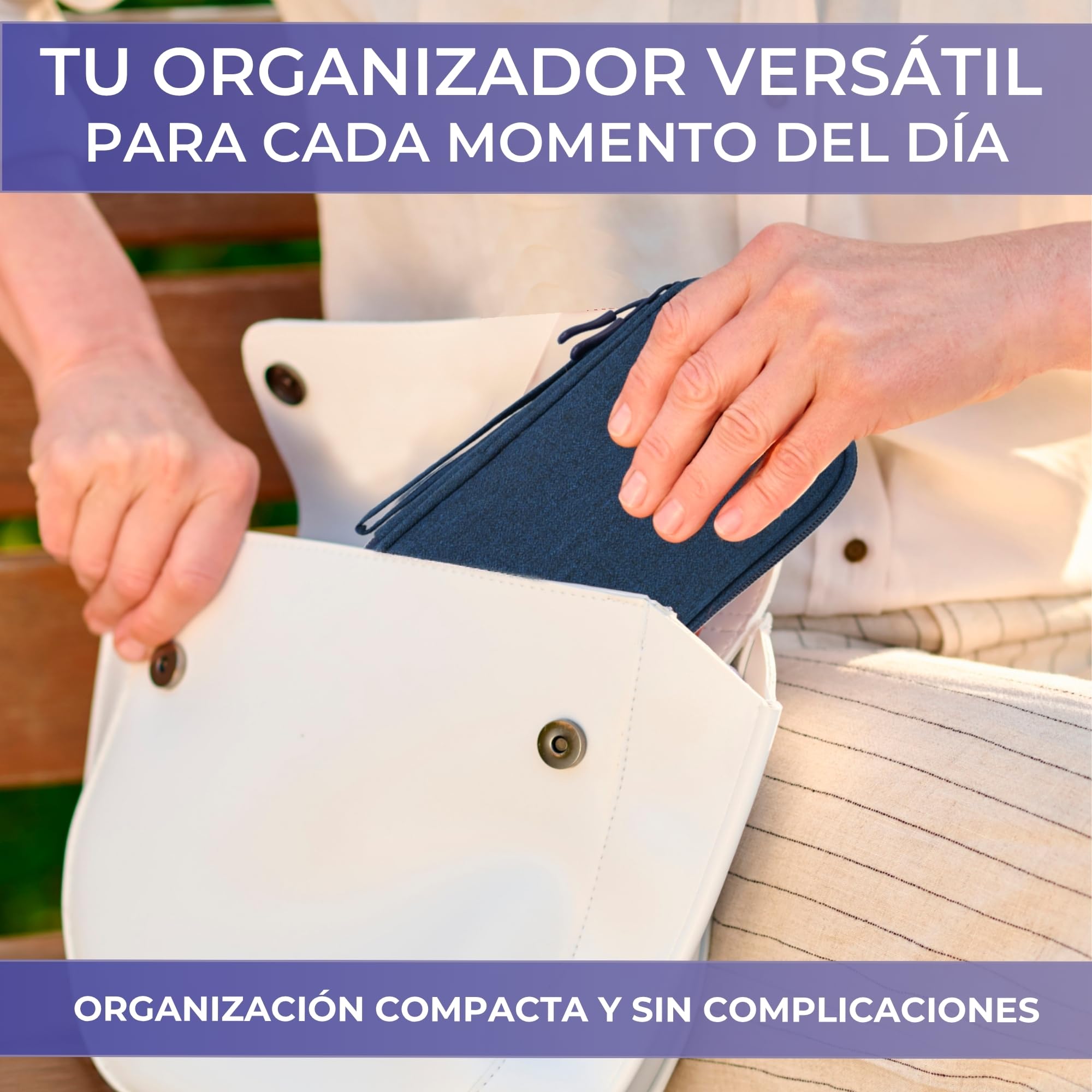 BCUBA® Organizador Cables Viaje – Estuche para Cables + 10 Bridas Autoadherentes | Estuche para Cargadores, USB y Accesorios Electrónicos | Bolsa Compacta y Versátil (NEGRO) — view 7