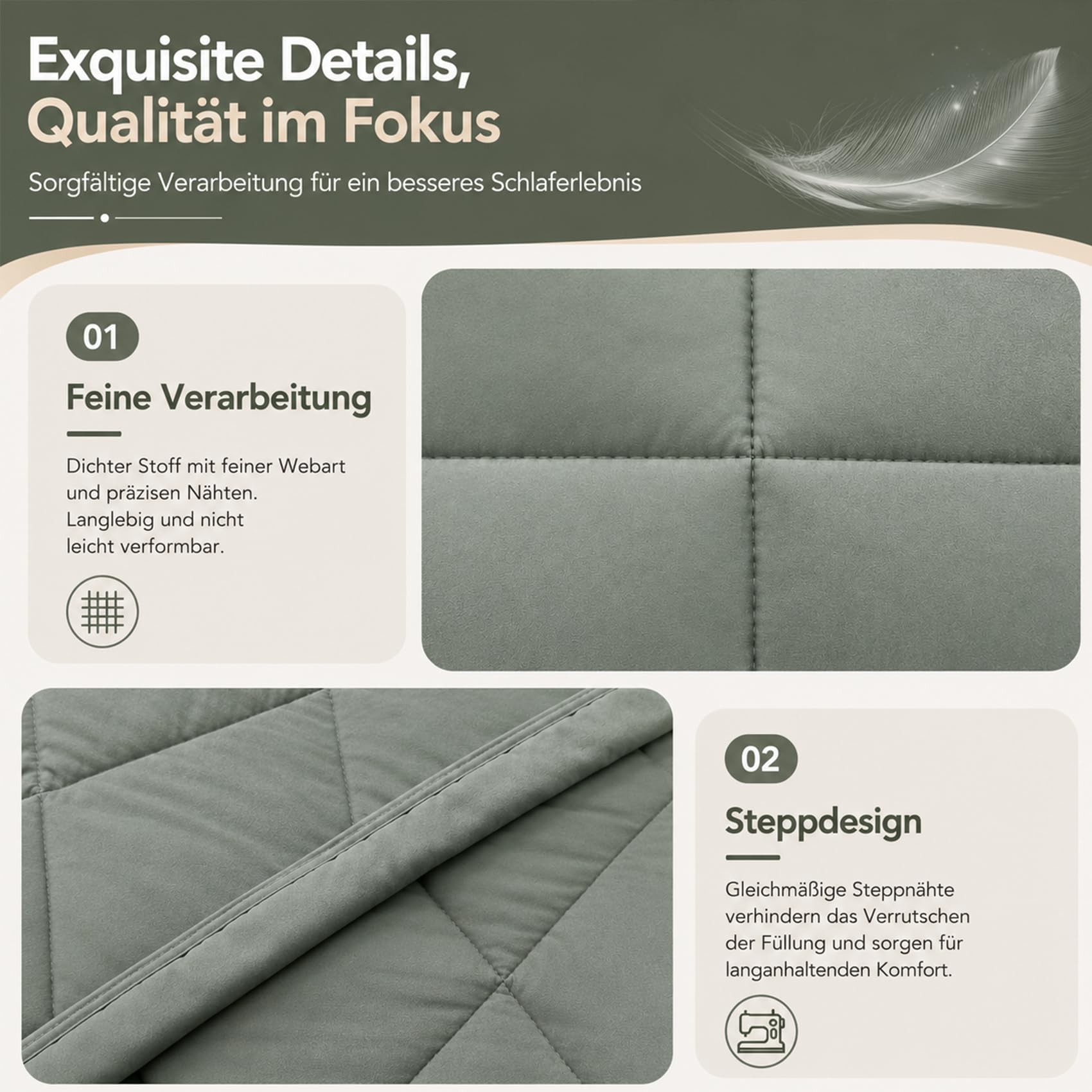 Magic Splashy Bettdecke, 2026 The Quick-Drying 2-In-1 Duvet, Weich und Atmungsaktiv, Maschinenwaschbar, Die BettwäSche üBerflüSsig Macht für Zuhause, Camping und Reisen (Khaki,135 * 200cm)