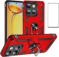 Vista 47 de Funda para Xiaomi redmi Note 10 Pro con protector de pantalla, ajuste delgado, protección militar, a prueba de golpes, funda trasera para Redmi Note