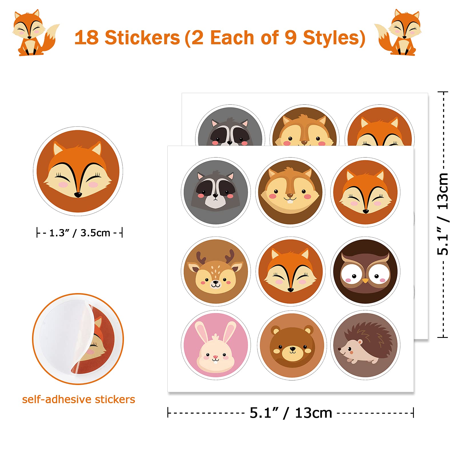 14 Pièces Animaux Sac Cadeau Anniversaire Enfant Sachet Cadeau Garcon