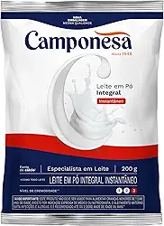 Camponesa Leite em Pó Integral Instantâneo 200g
