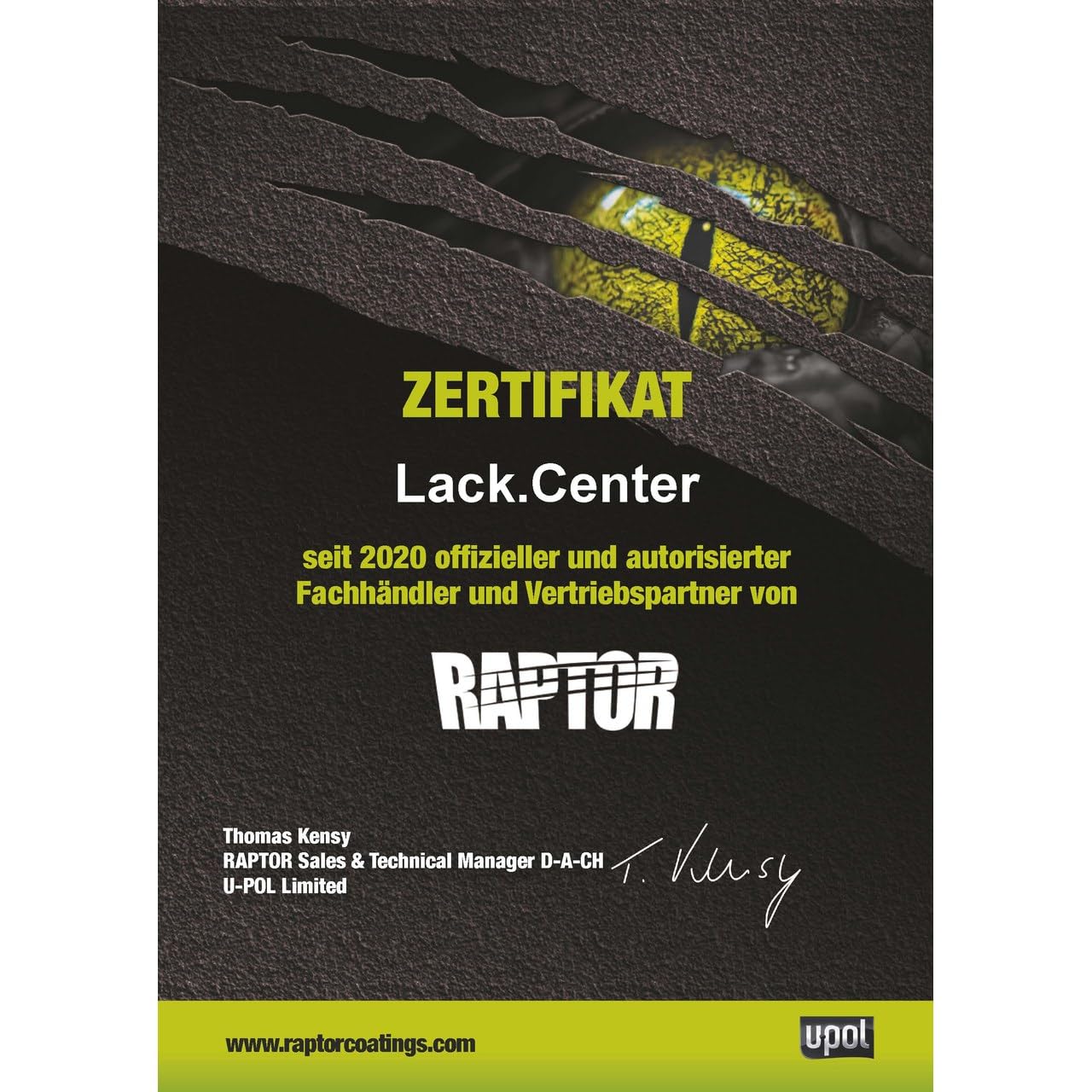 Generisch RAPTOR Lack Grau inkl. Härter & Roller-Kit - kratzfeste Beschichtung für Fahrzeuge - RAL 7006