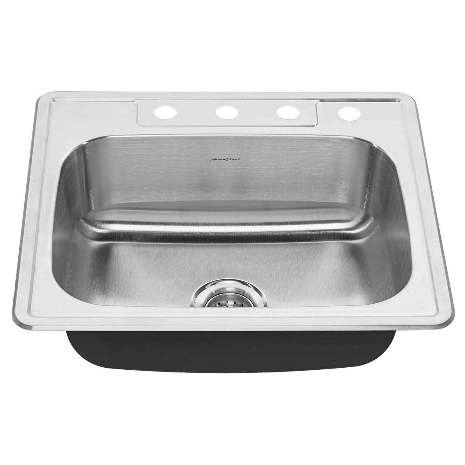 Évier colonie SB Topmt SS American Standard 20sb. 8252284s.075 à 4 trous