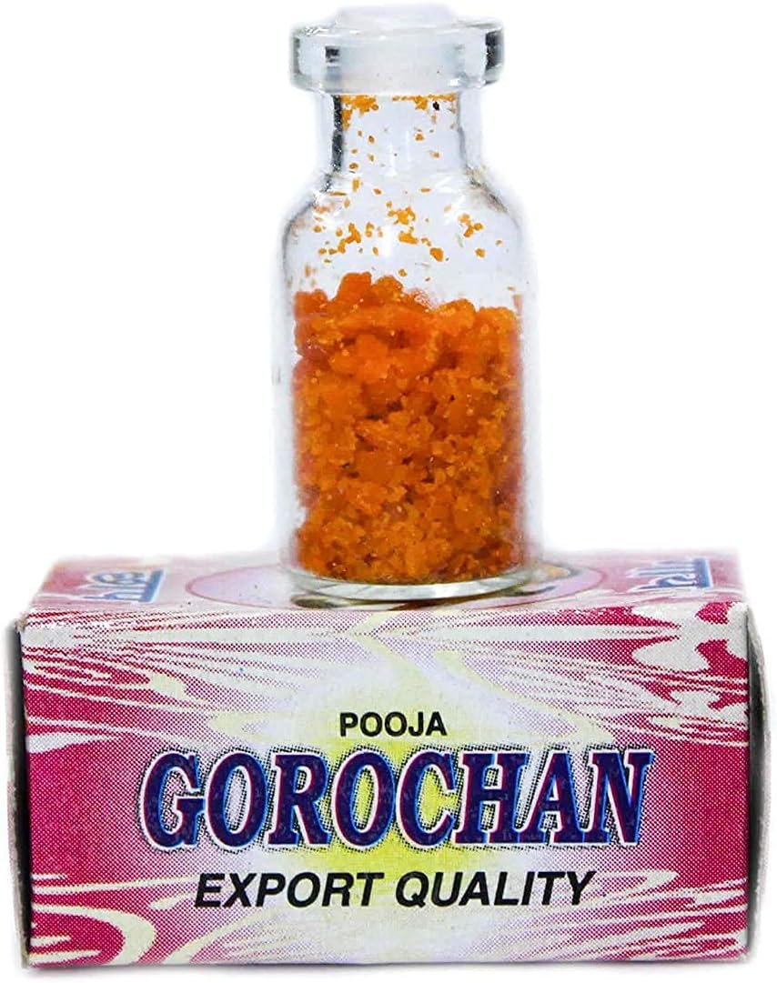 SriAmbassador Gaulochan | Gaurochan for Tantrik Pooja/Sarvdev Pooja/Vashikaran Pooja 3 Piece