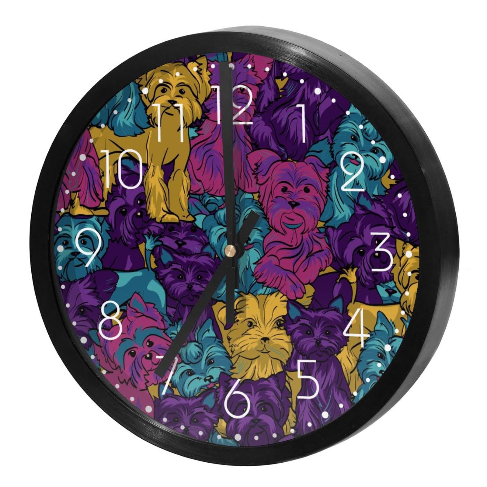Horloge murale silencieuse sans bruit pour supprimer le tic-tac agaçant à la maison