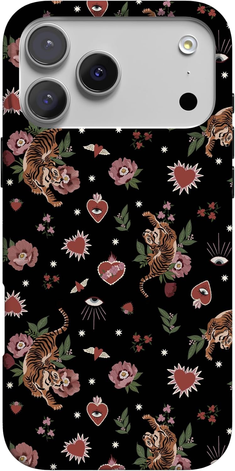 Casely iPhone 17 Pro Max Case | Wild at Heart | Tiger | Compatible with MagSafe | Classic Ultra Slim Design