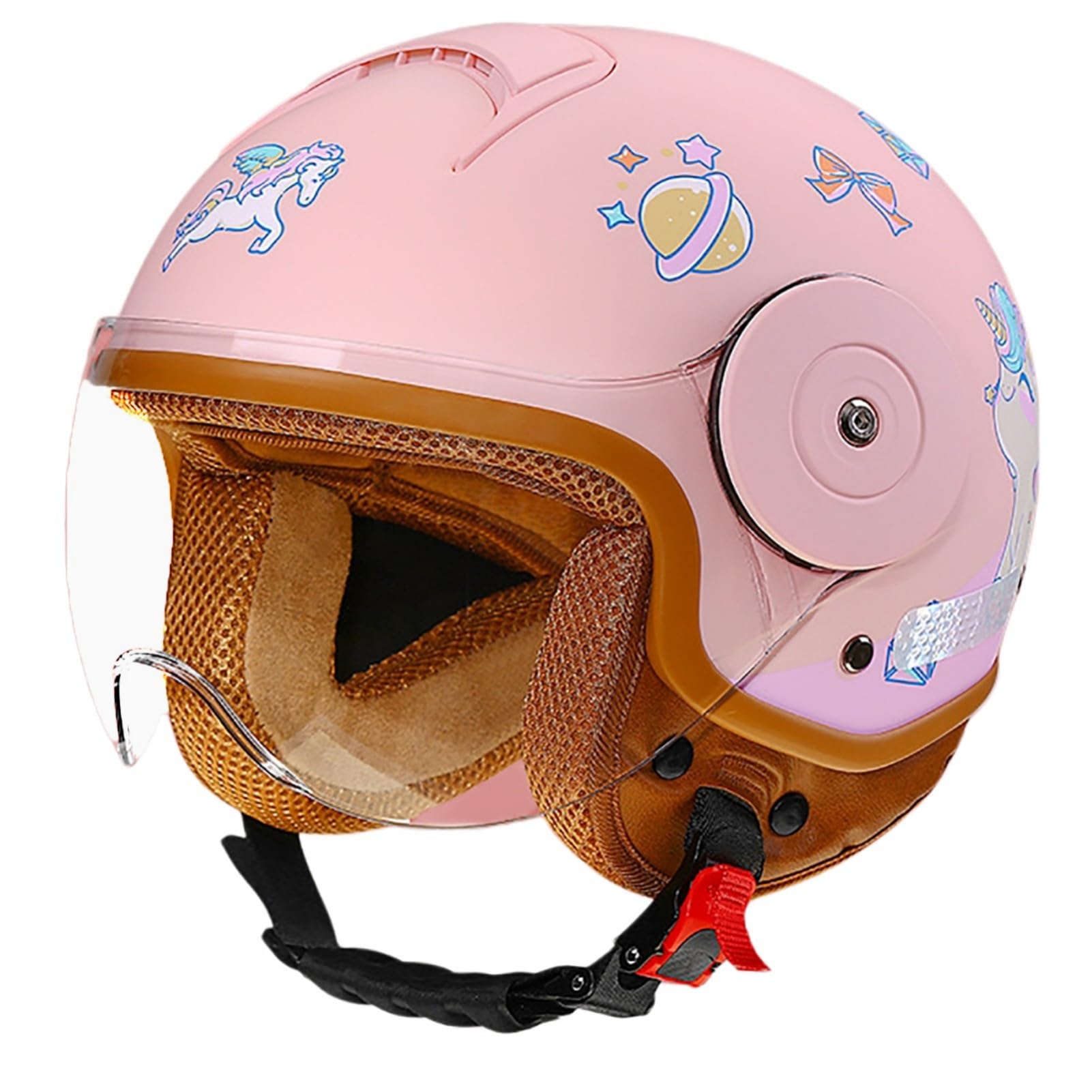 Casco Per Bambini Casco Da Bici Per Bambini E Bambine Dai 4 Ai 12 Anni Casco Da Moto Aperto Per Bambini Casco Per Bicicletta Monopattino Pattinaggio Adatto A Tutte Le Stagioni