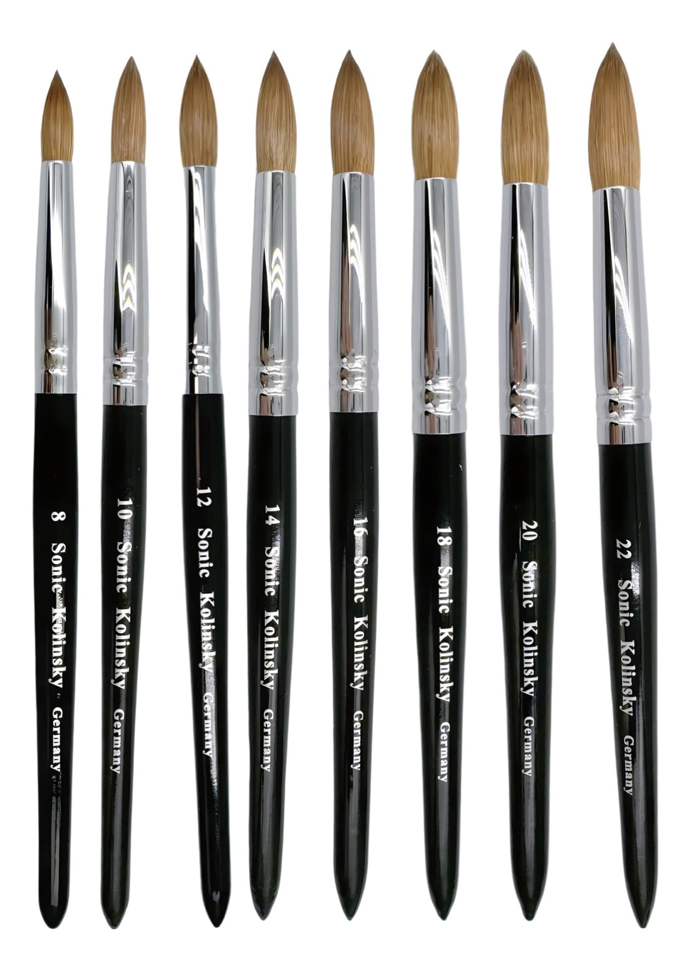 Amazon.com : sonic kolinsky Acrylic Nail Brush Pure Kolinsky Hair
