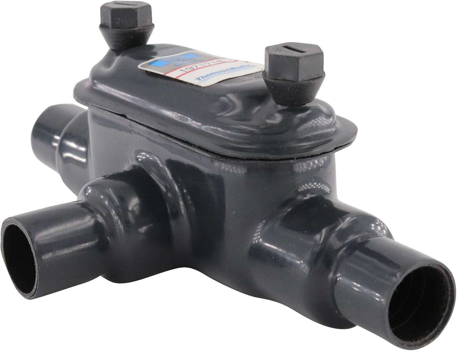 Thomas & Betts T18-4X-G Ocal PVC Coated Conduit Body, Type-T, Form-8, 1/2-Inch