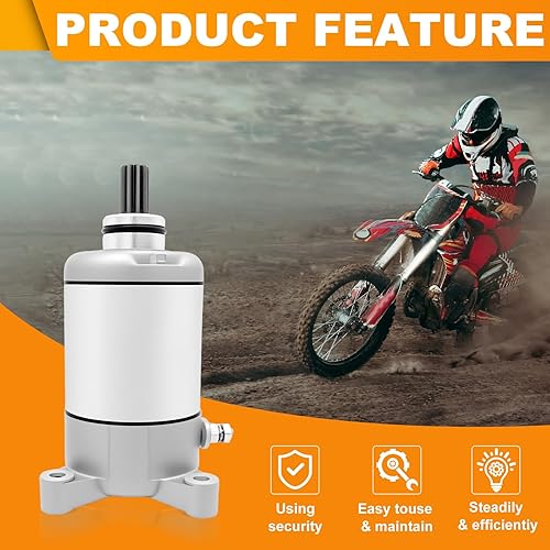 Miniatura 2 de Motor de arranque para Polaris Sportsman 500 1996-2012 Magnum 425 1995-1998 Scrambler 500 Ranger 4X4 Trail Boss Xplorer # 3084981 3090188