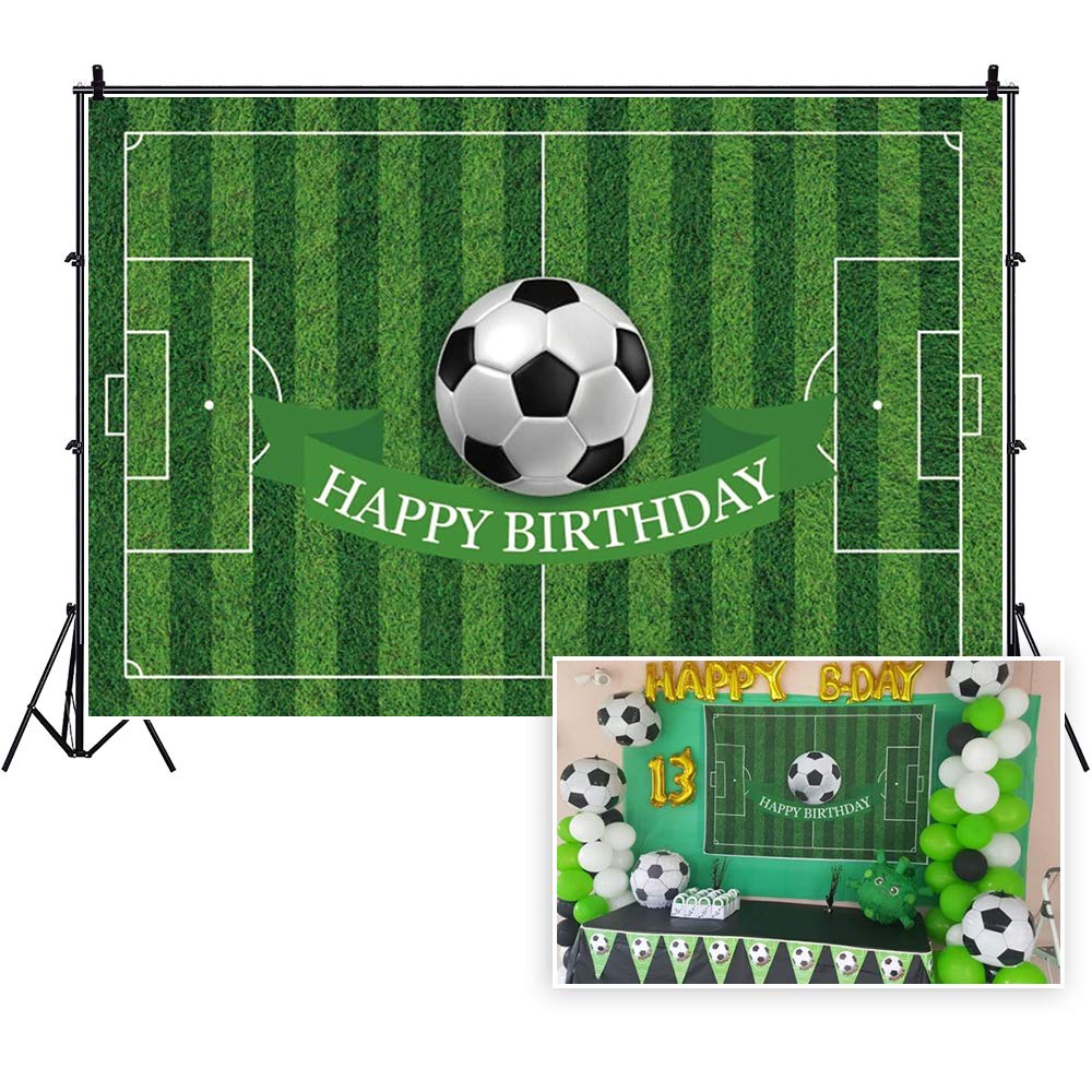 Buy CSFOTO 5x3ft Soccer Backdrop for Birthday Party Sports Birthday