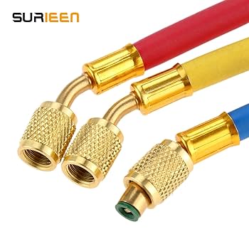 WISSCOOL 1/4" Refrigerant Charging Hoses 60" (5FT), Standard