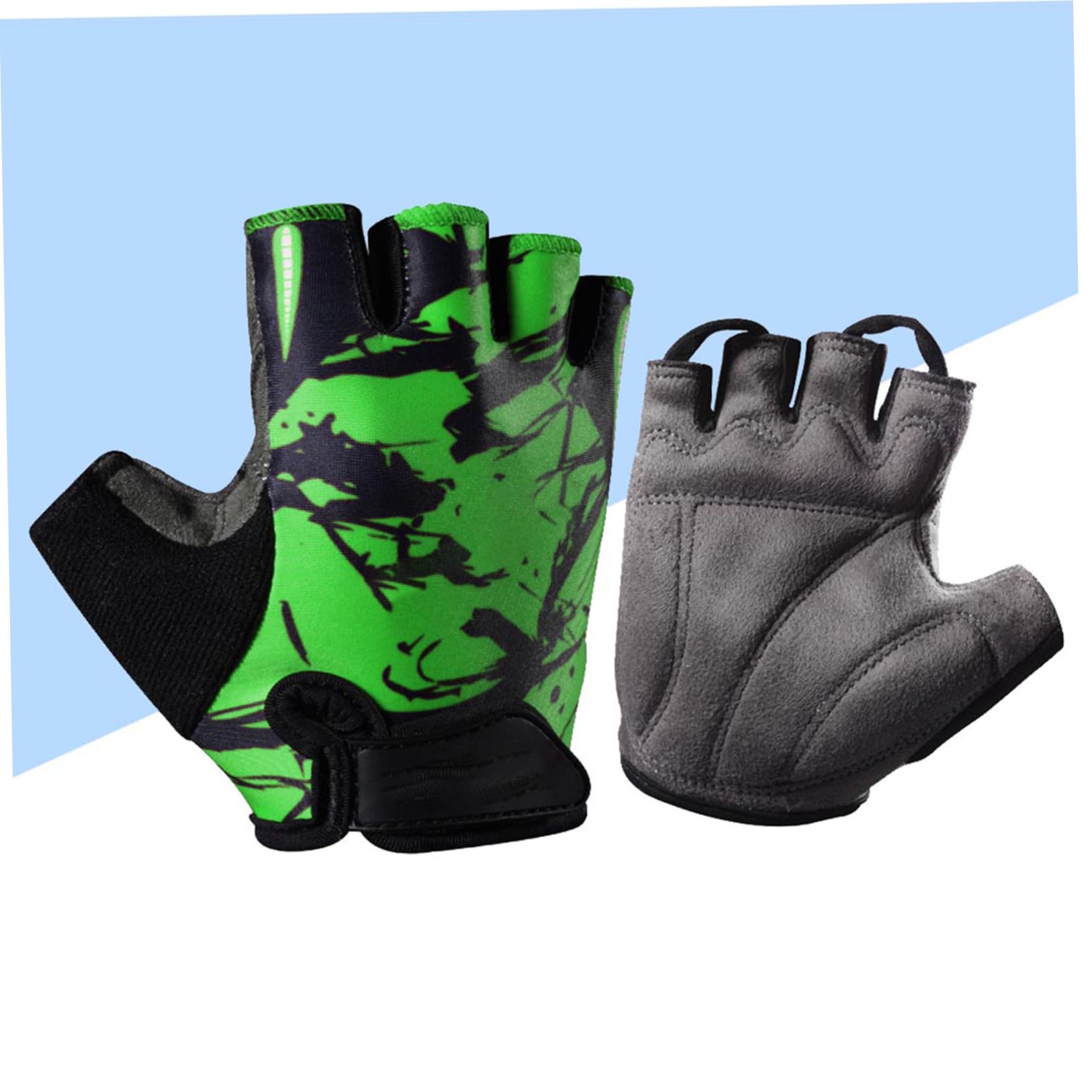 2 Stück rutschfeste Kinderhandschuhe Angelruten Zubehör Rennhandschuhe Kinder Fäustlinge Handschuhe Für Training Training Halbhandschuhe Fußballhandschuhe