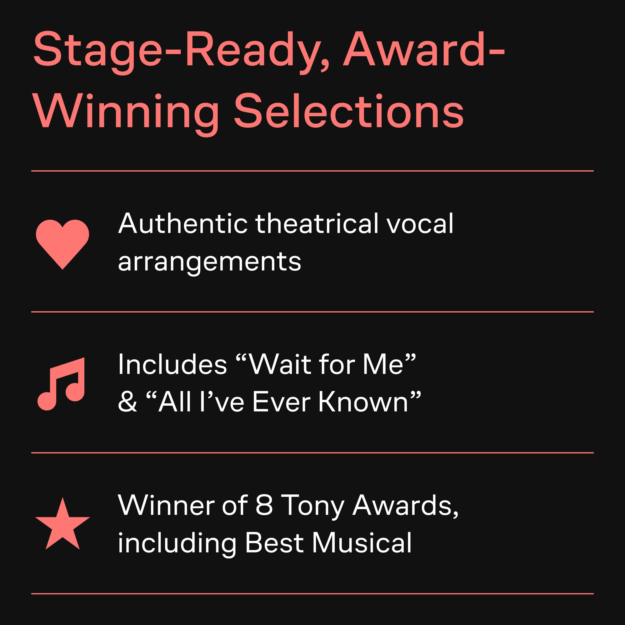 Hadestown - Piano, Vocal and Guitar