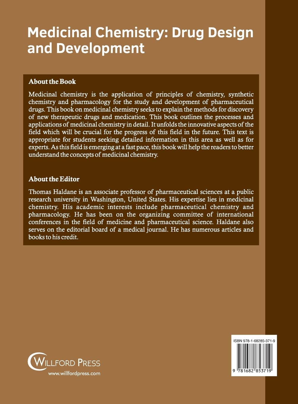Medicinal Chemistry: Drug Design and Development