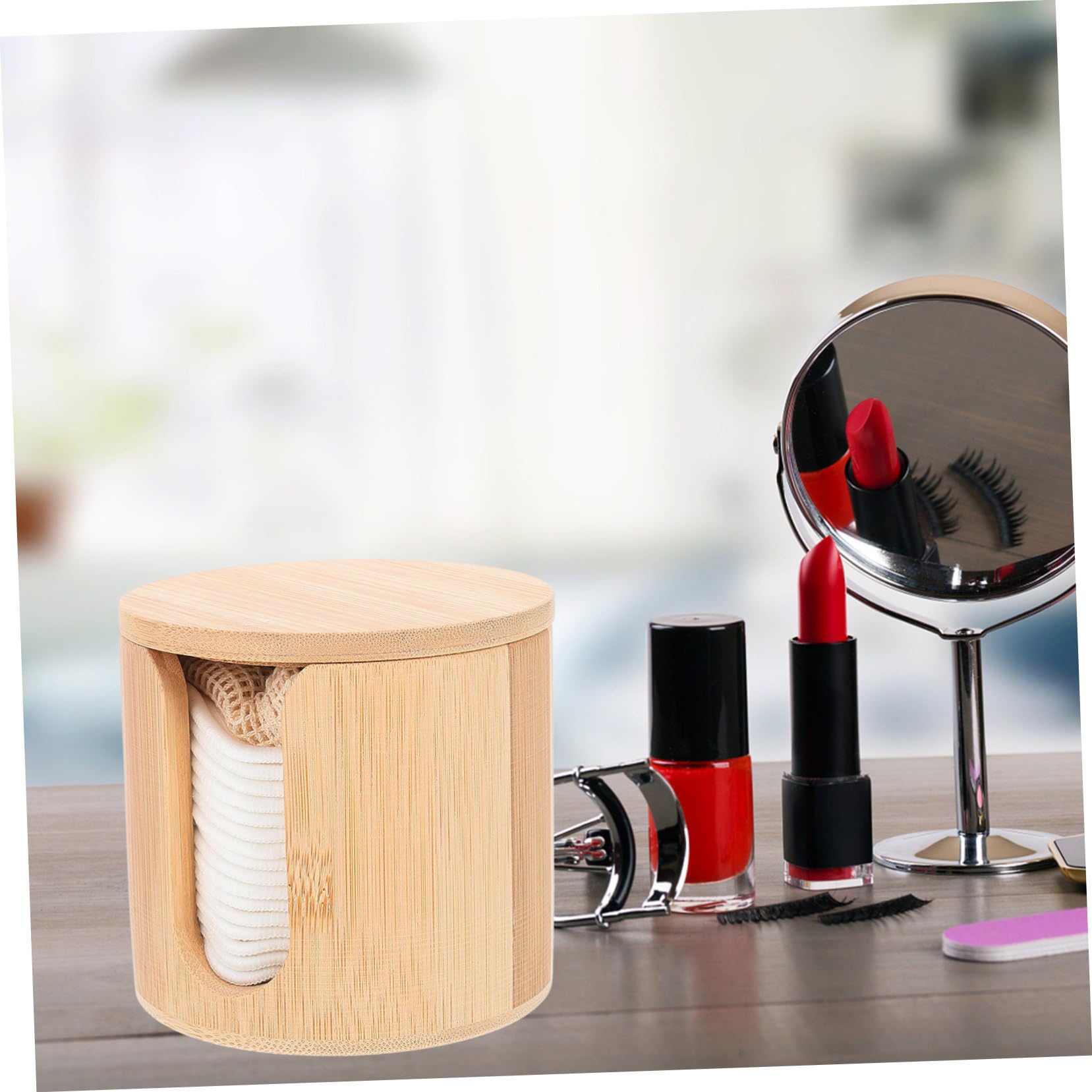 Mikrozell Wattepads Wiederverwendbare Kosmetikpads Make-up-entferner-pads Runde Baumwolle Pads Gesichtswaschschwamm Make-up-tool