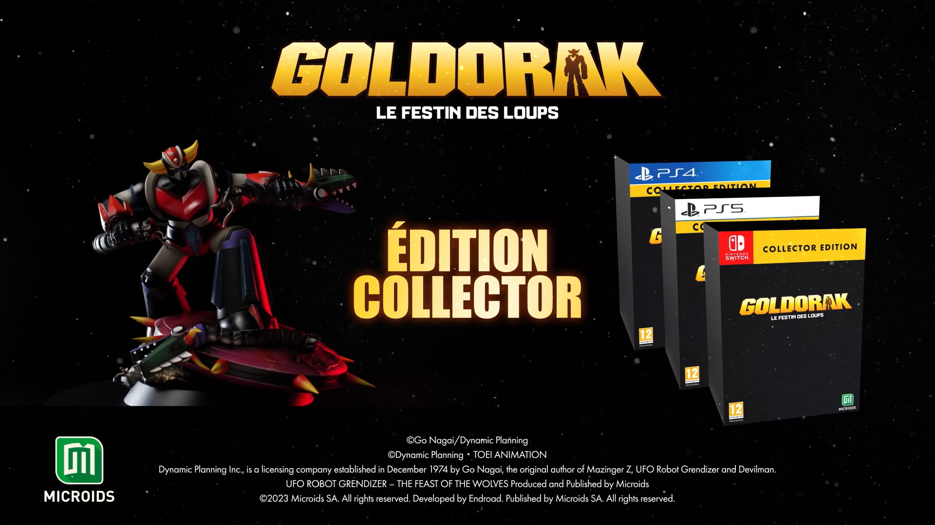GOLDORAK: Le Festin des loups PS5 - Edition Collector