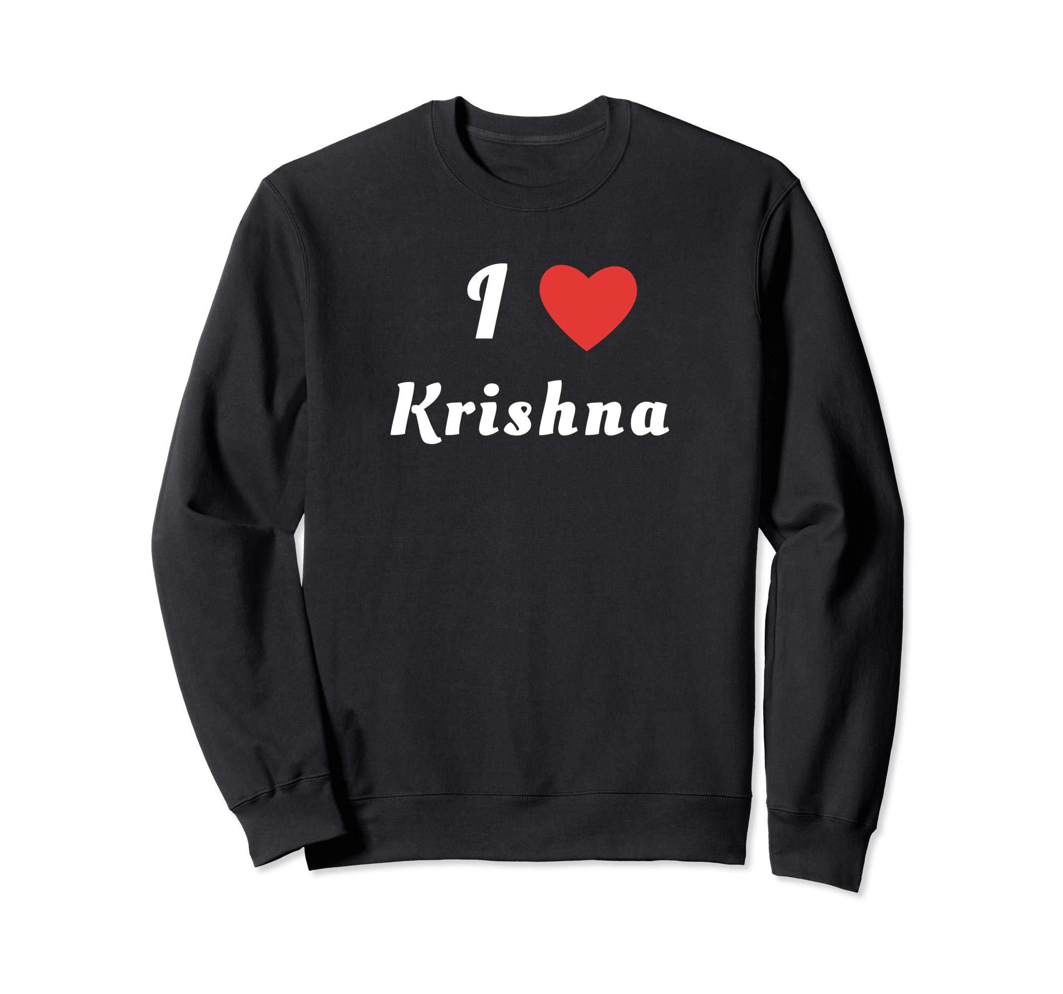 I Love Krishna Sweatshirt