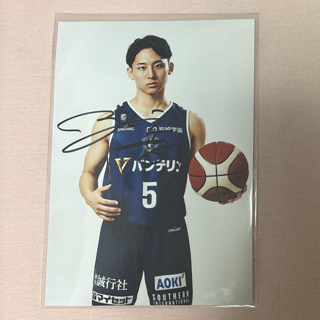 横浜ビーコルセアーズ#5河村勇輝 選手サイン入りTシャツ 横浜ビー