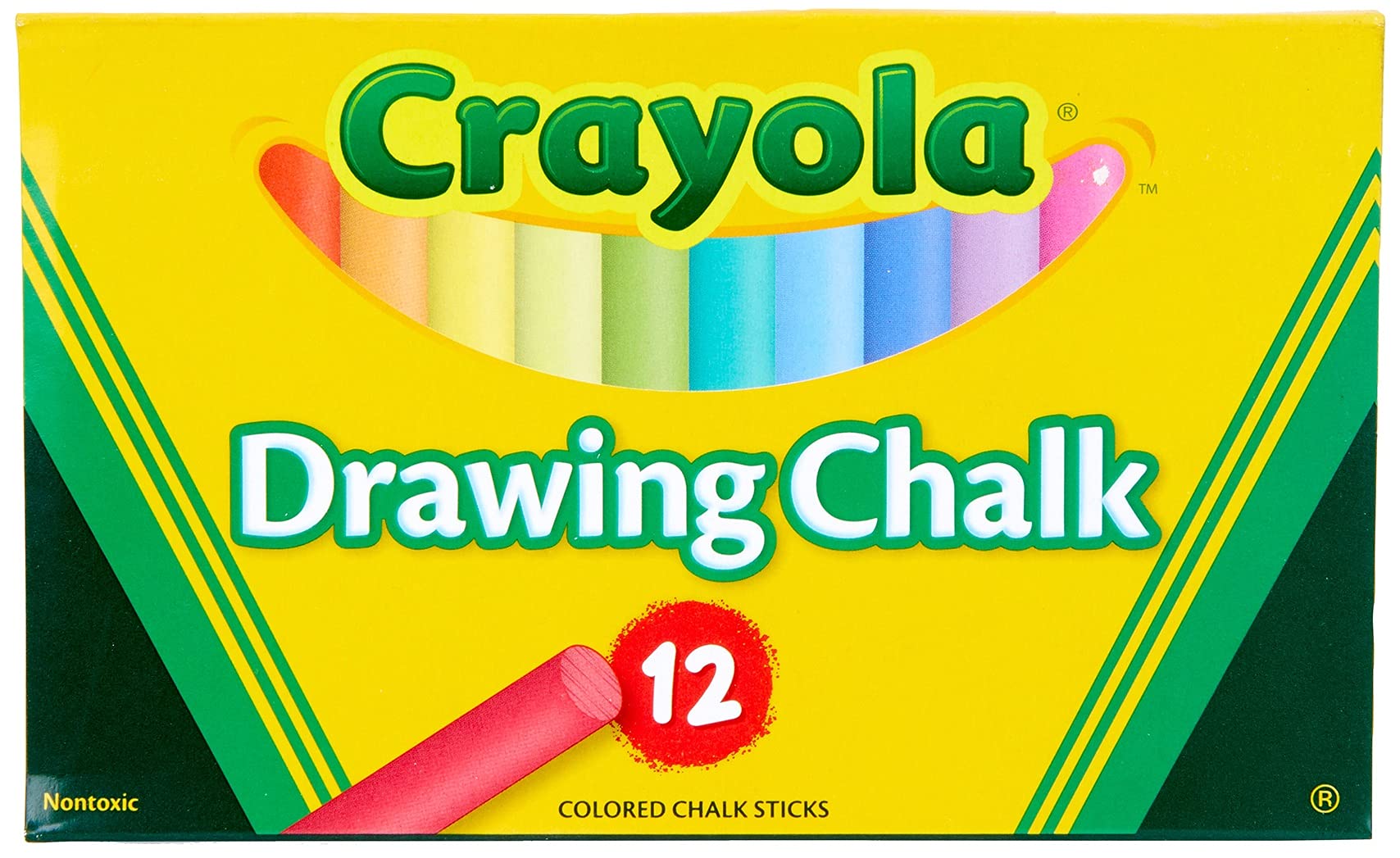 Crayola Bulk Buy Art - Lote de 12 tizas de colores (6 unidades)
