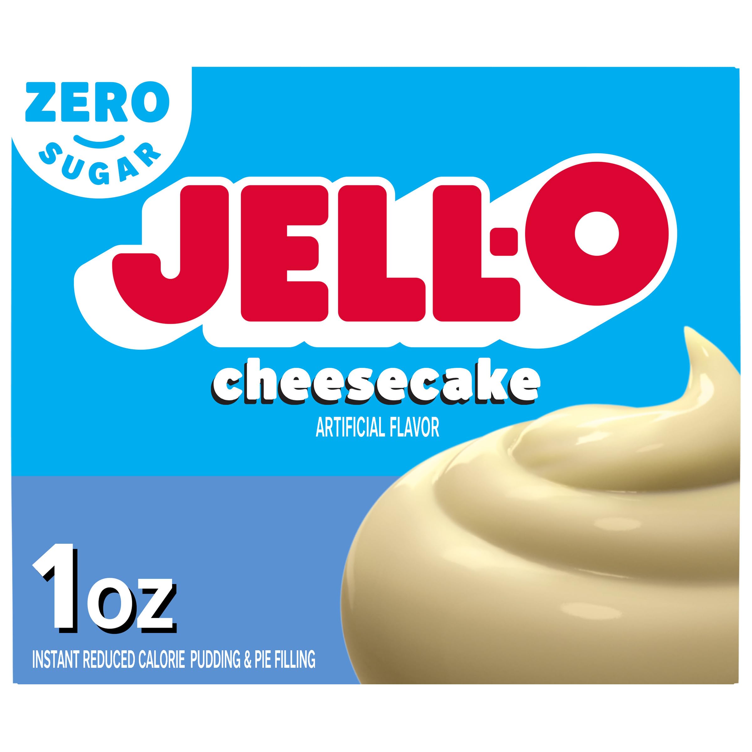 Jell-O Instant Pudding & Pie Filling Sugar Free, Cheesecake - 28g