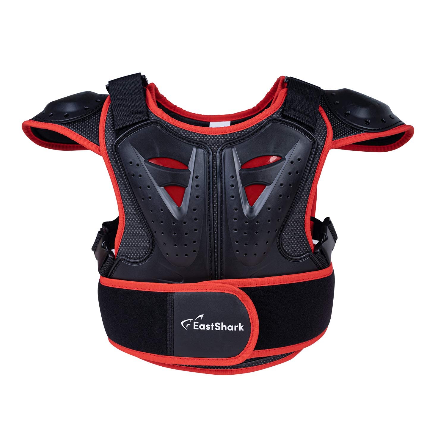 Seahouse Children Bicycle Motorcycle Armor Vest Back Protector Mens Armored Street Racing Jacket 1pc RANDOM bandana Red S — view 2