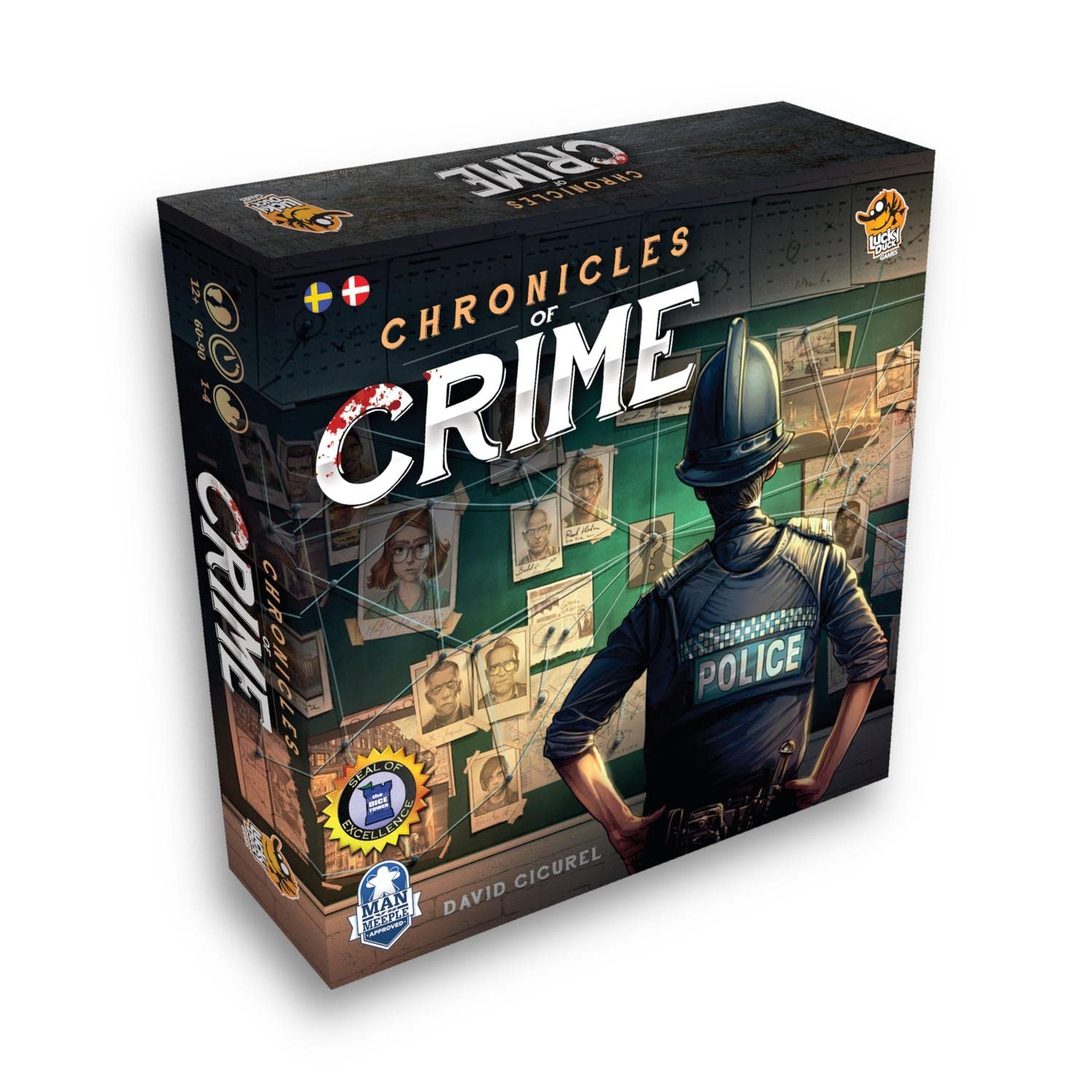 Chronicles Of Crime – Juego De Mesa De Investigación Criminal Con App (Instrucciones En Español)