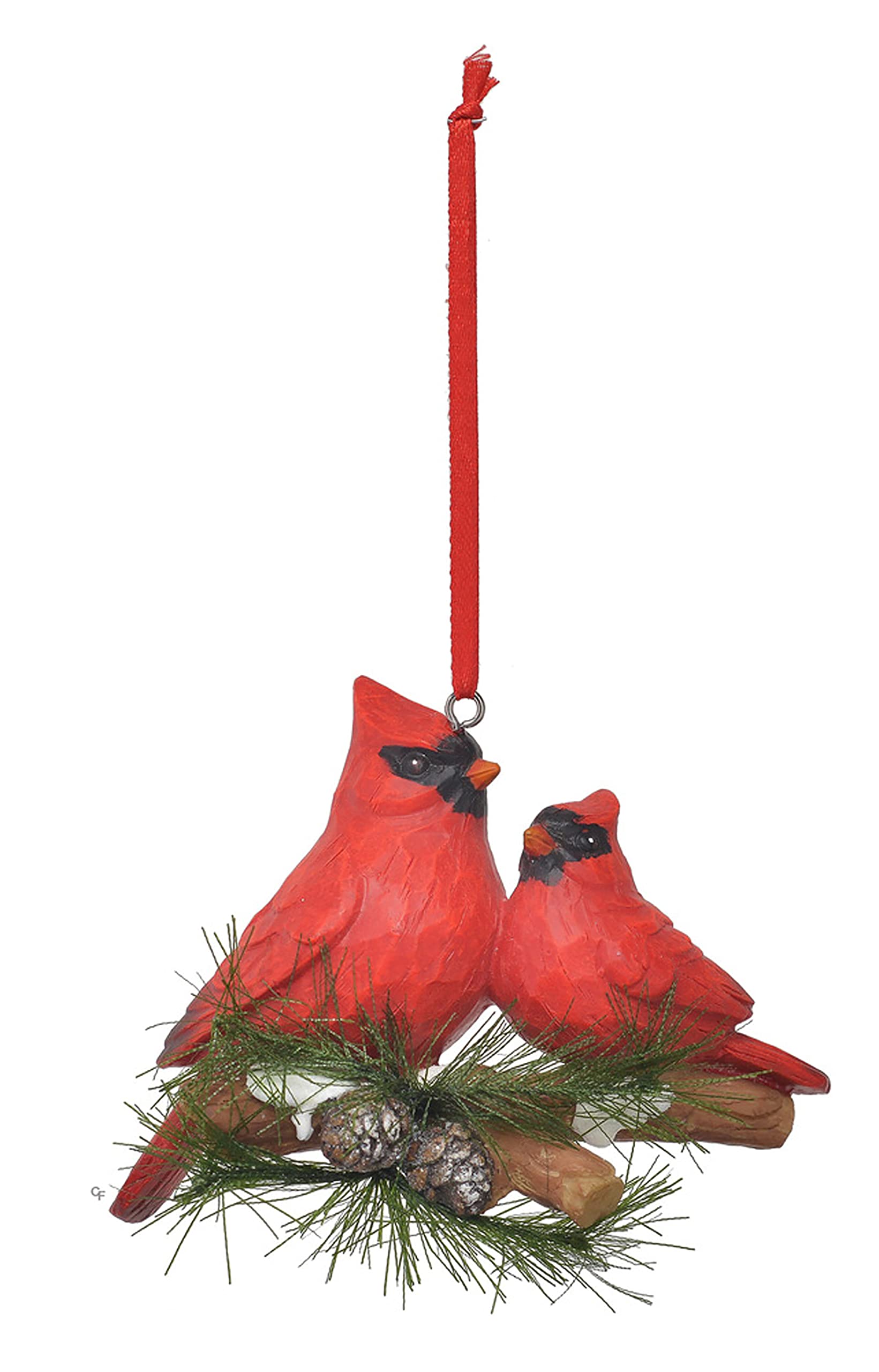 Ganz Cardinal Of Comfort Acrylic Ornament - 166725 ACRY-602