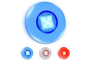 GoSports Tron Disc: Light Up Flying Disc for Nighttime Fun
