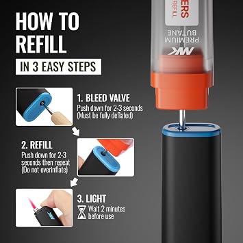 MK Lighter, 50PCS Striking Design Windproof, Ideal as for Candle, Camping, Outdoor, Butane Refillable Lighter, Multipurpose Lighters (Jet-Black-50PC)