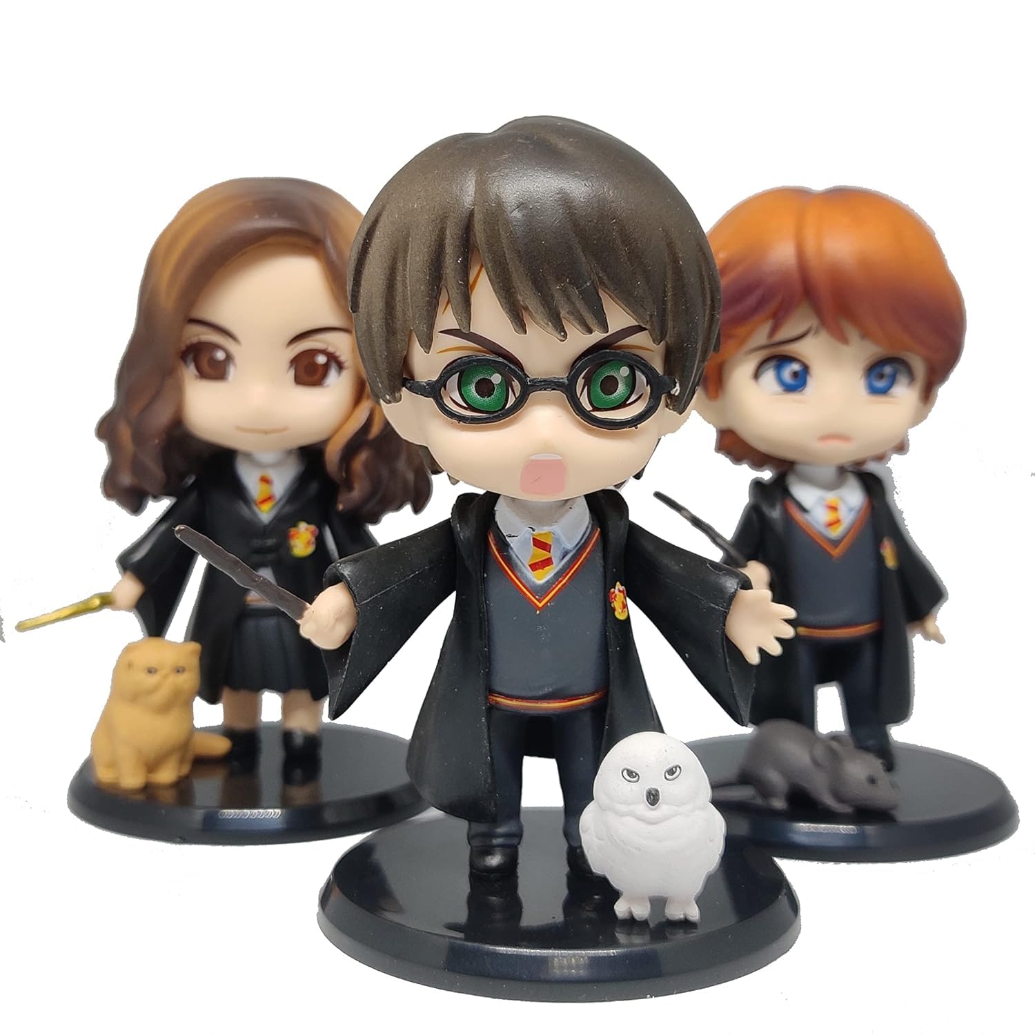 FowWelt Action Figure Miniature Toy Figure Special Edition for Car Dashboard, Decoration, Cake, Office Desk & Study Table - Harry Potter Set 3-image-24
