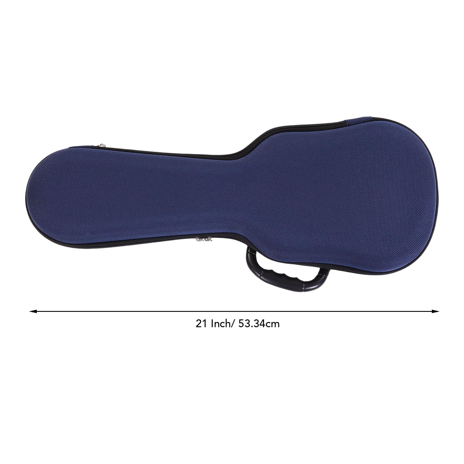Tbest Funda para Guitarra Acústica de 21 Pulgadas, Resistente Al Agua, Duradera y Ligera, con Correa para el Hombro Desmontable para Almacenamiento de Viaje, Tela de Poliéster 1200D, (BLUE)