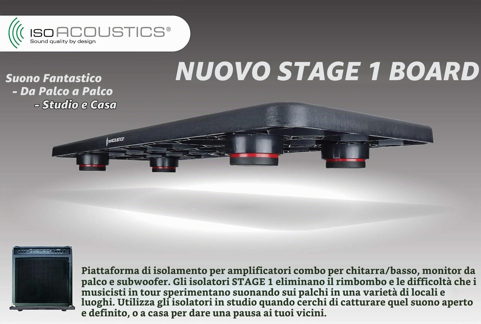 IsoAcoustics - STAGE 1 BOARD