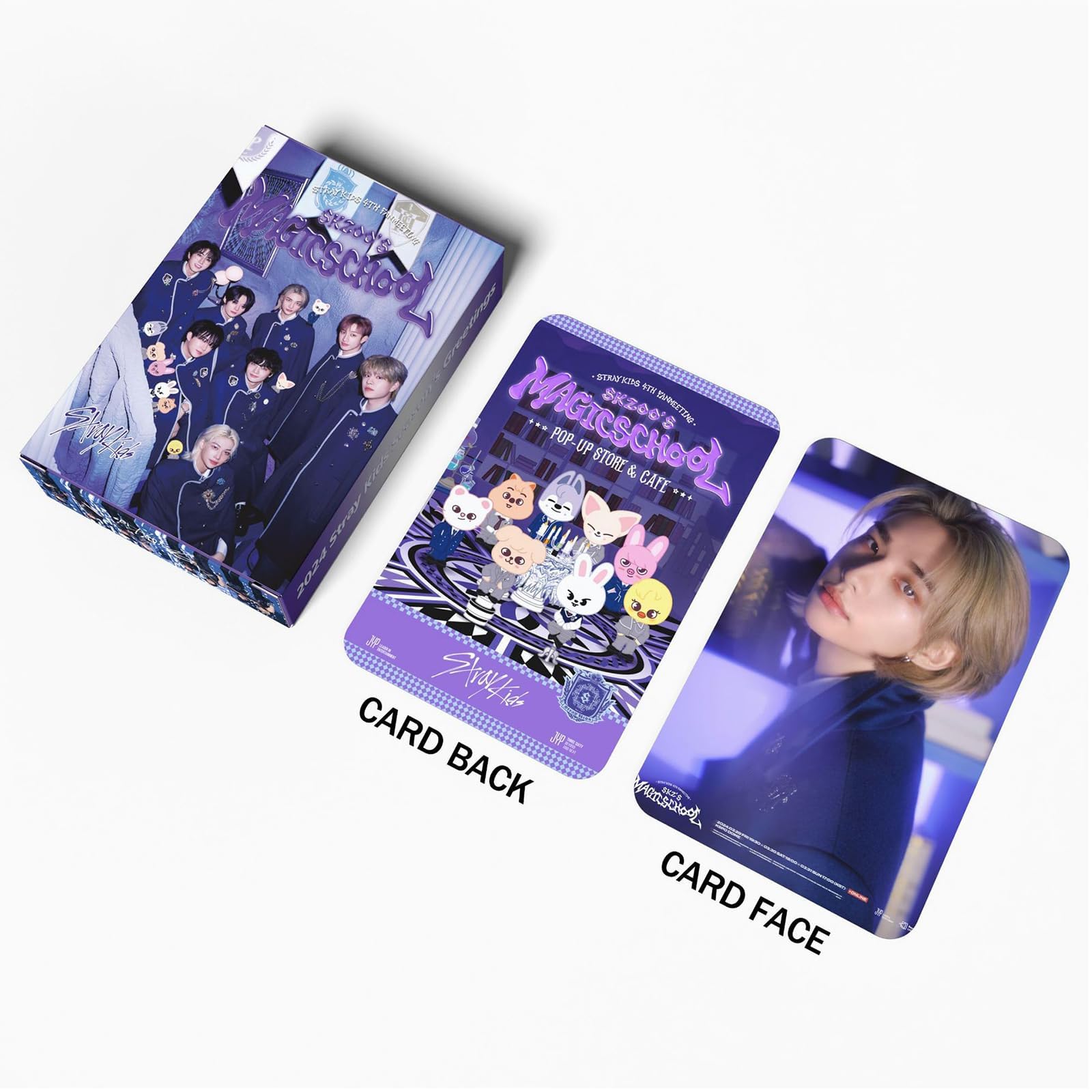 Amazon.com: KPOPBP SKZ Magic School Photocards Album 55 PCS SKZ's