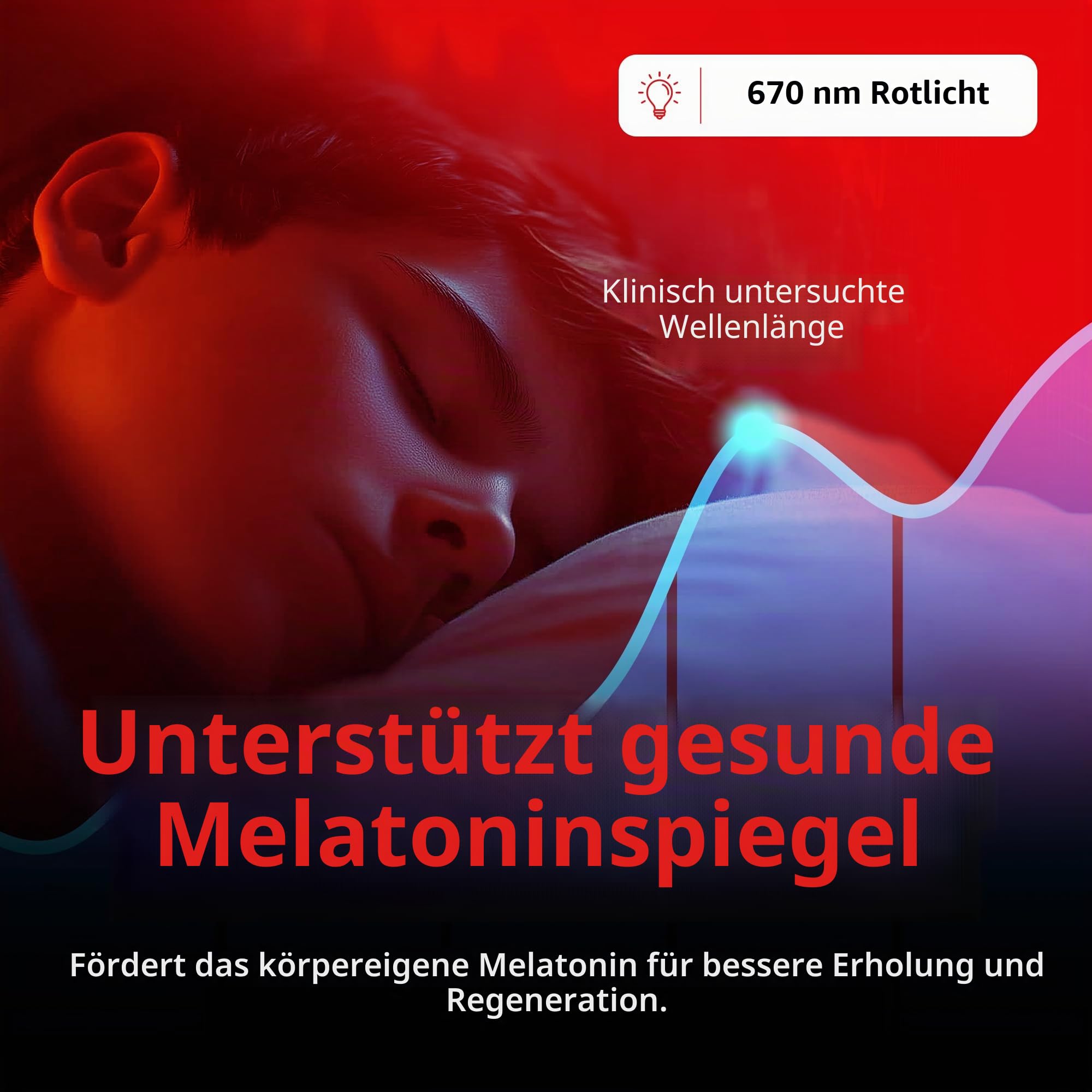 Revive 670 nm Rotlicht-Schlaftherapie von Gamma