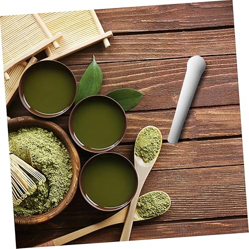 Miniatura 6 de Kit de 2 piezas Trajes Trituradora de Medicina Maja de Ajo Pounder Muddler Mortero Cortador de Medicina Pelador de Ajo Prensado Drogas Molinos de