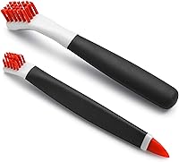 Vista 16 de Set de cepillos OXO de buen agarre para limpieza profunda., Nylon, Anaranjado, A