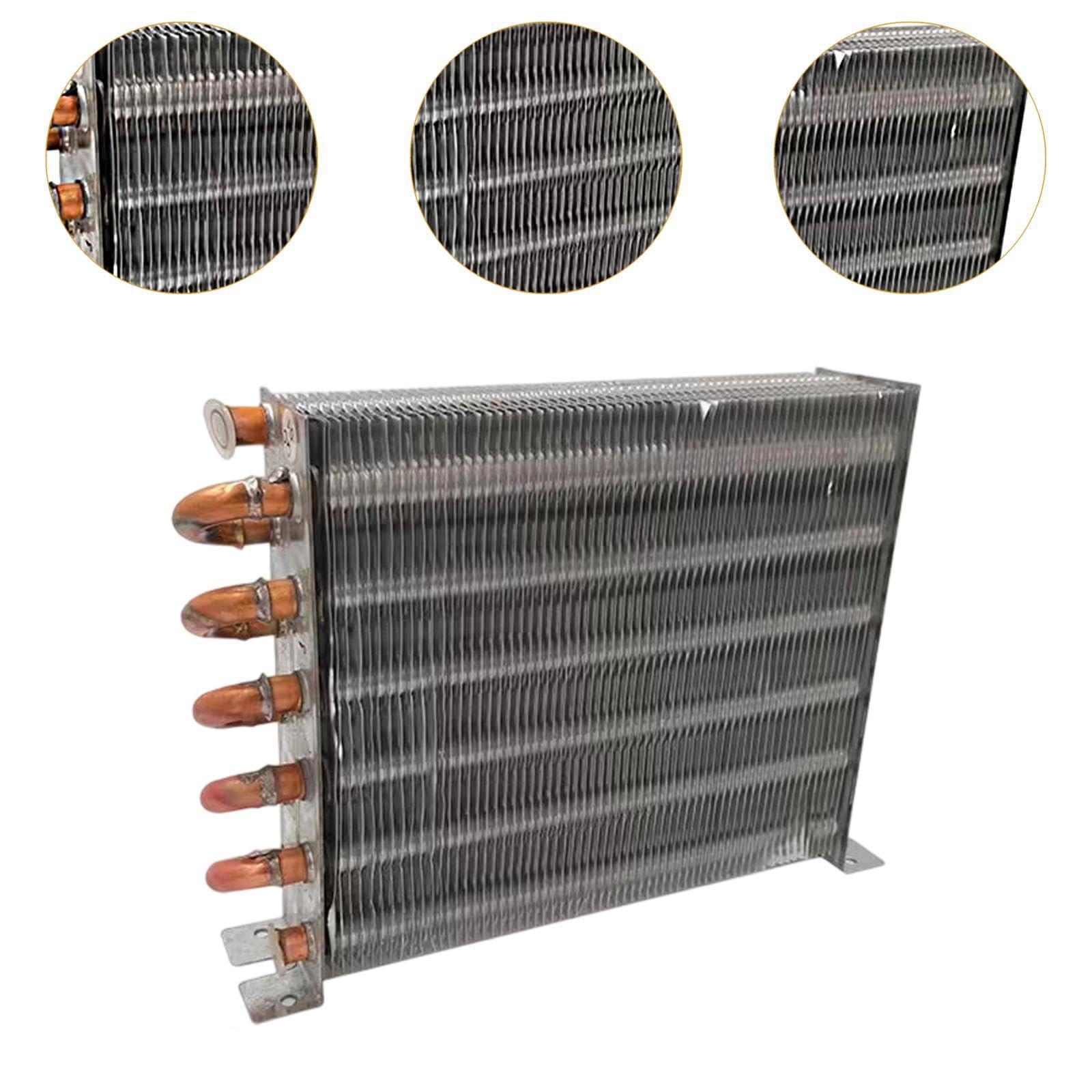 Scambiatore di calore per frigorifero, facile installazione, radiatore acqua, 175x160mm