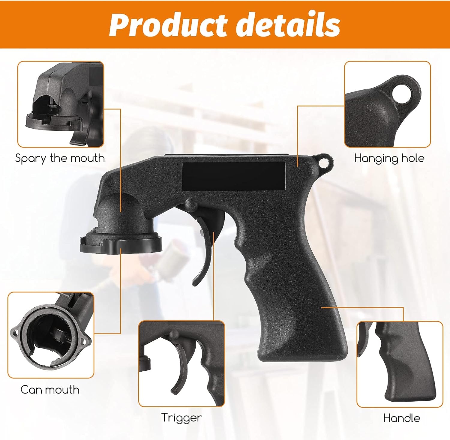 3 Pieces Can Spray Handle