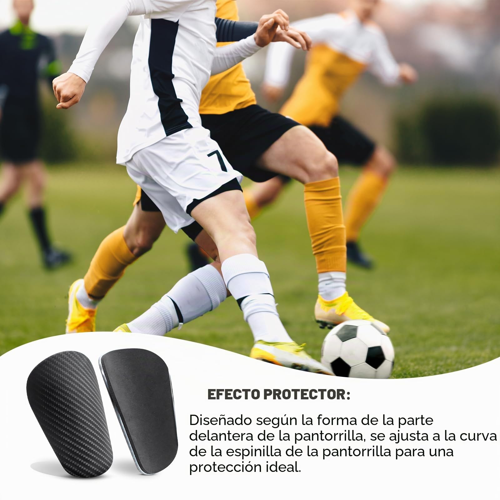 Mini Espinilleras Futbol Niño 40g Personalizadas Espinilleras Pequeñas 10 × 6,3 cm Espinilleras Futbol para Adolescentes Niño Adultos Niños y Niñas
